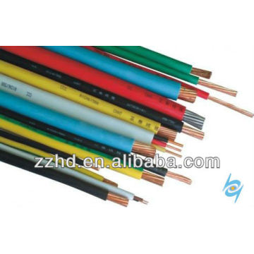 pvc cover wire for Chile thw /tw awg 14 12 10 8 6 solid /strand wire